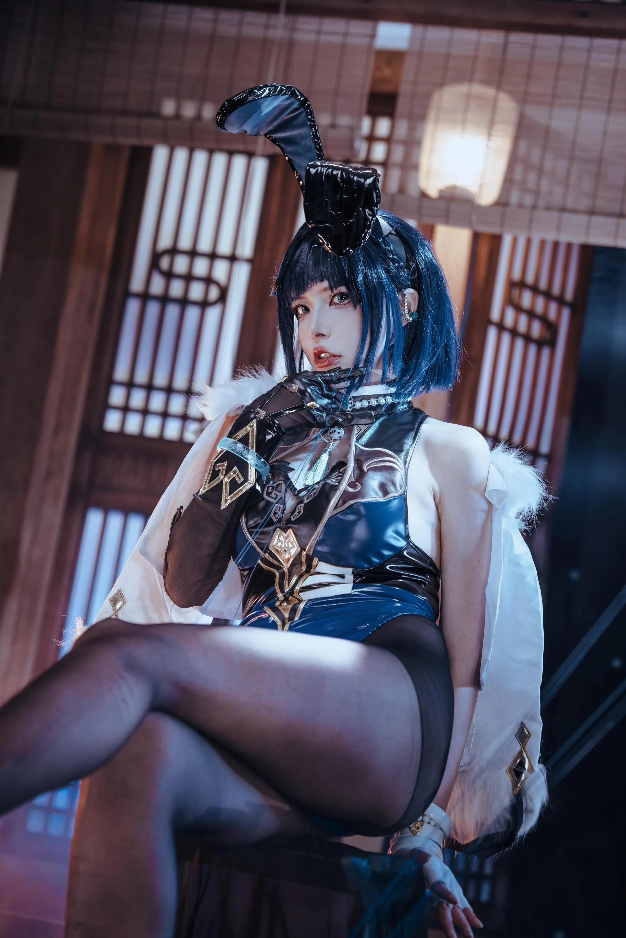 秋和柯基 – NO.105 夜兰 兔女郎 [92P]插图9